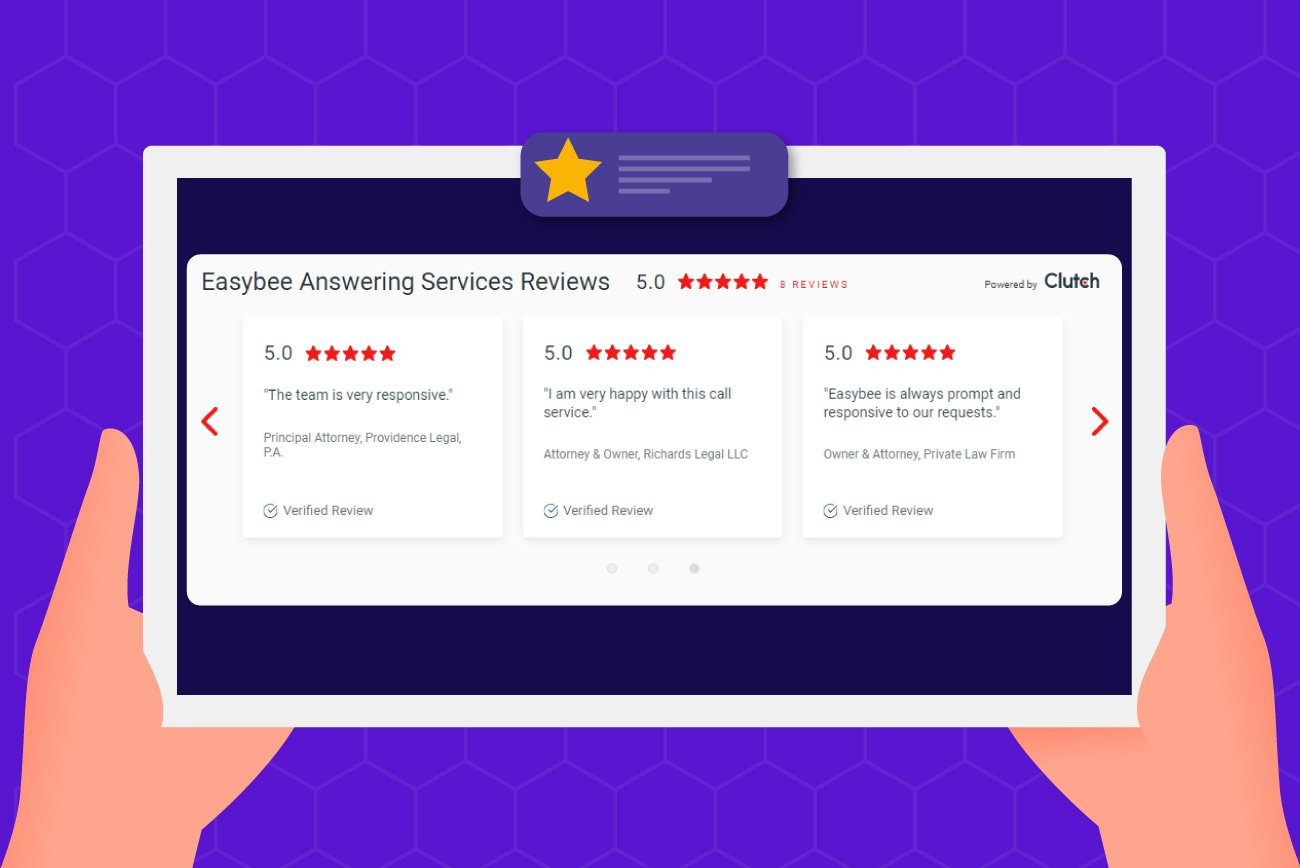 What our clients say about us as a cost-effective Phone Answering Service Company