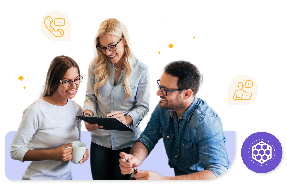 We are a team of Virtual Receptionists